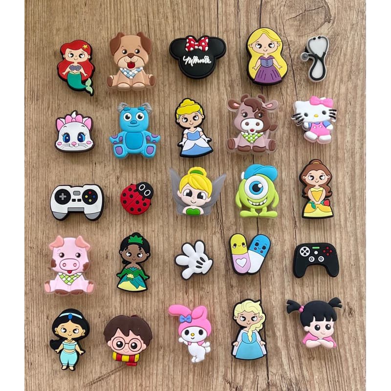 Apliques Emborrachados para Babuche - Escolha o Aplique de sua Preferencia