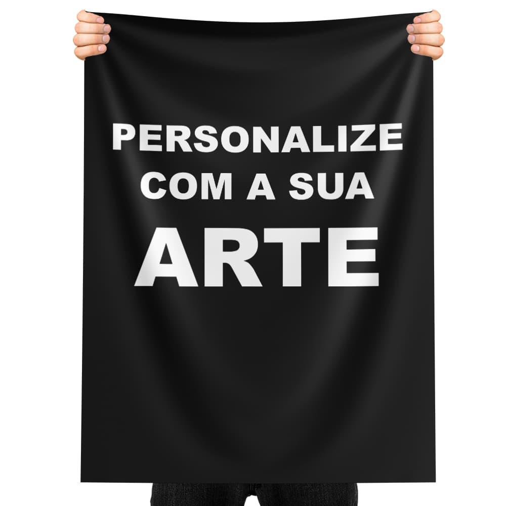 Bandeira Personalizada Decorativa Decoração Painel Studio Poster Tecido Oxford Estampado 4 Tamanhos