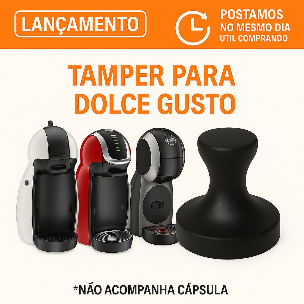 Tamper Socador Cápsula Reutilizável Dolce Gusto