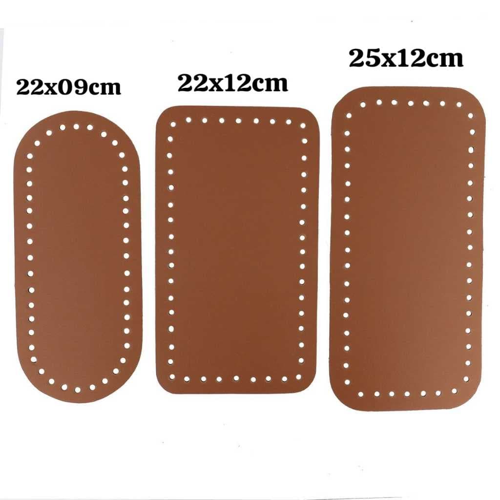 Kits De Fundos para bolsas22X09cm22X12m e 25X12cm Croche,Trico