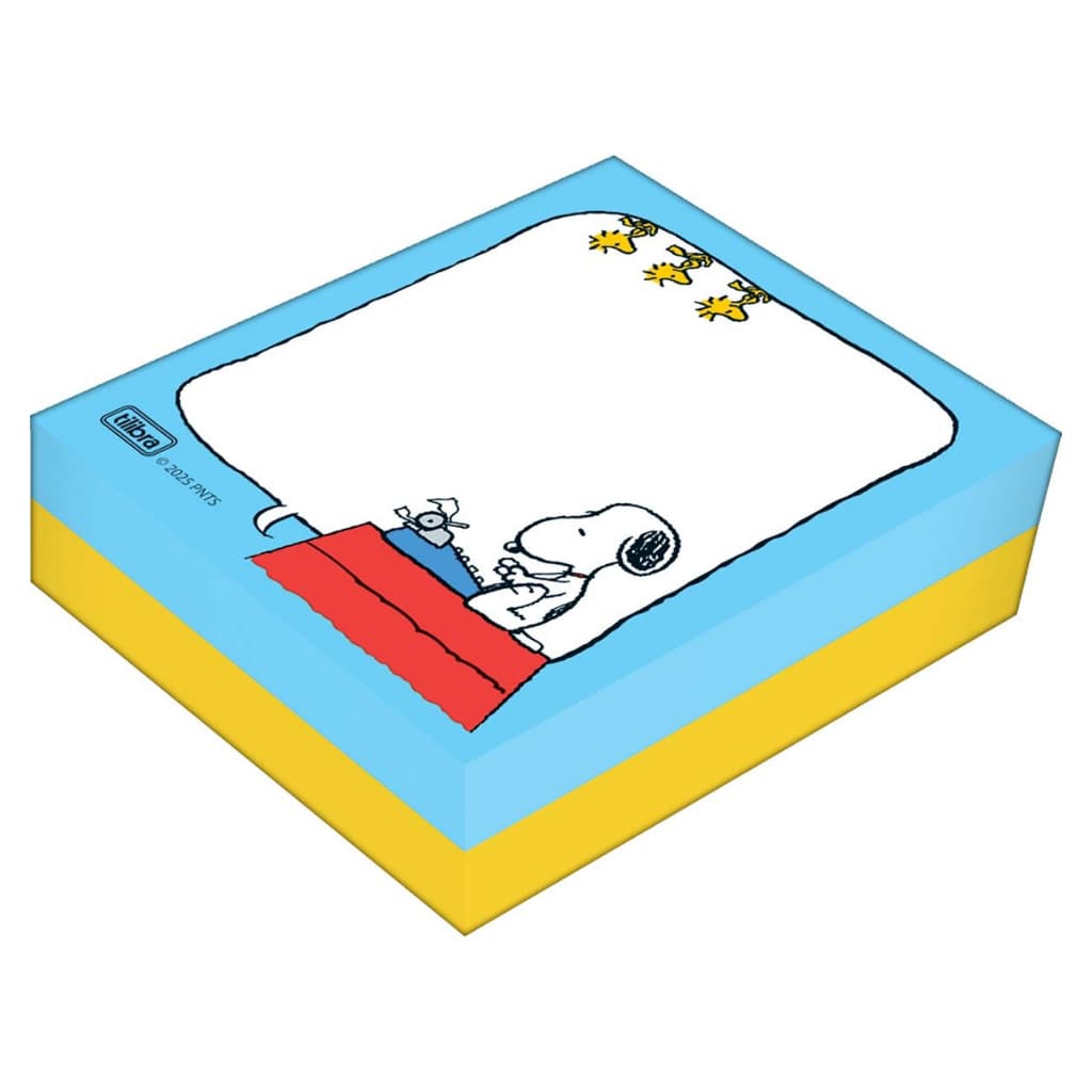Bloco Tilembrete Snoopy 80 x 91mm 100 Folhas - Tilibra