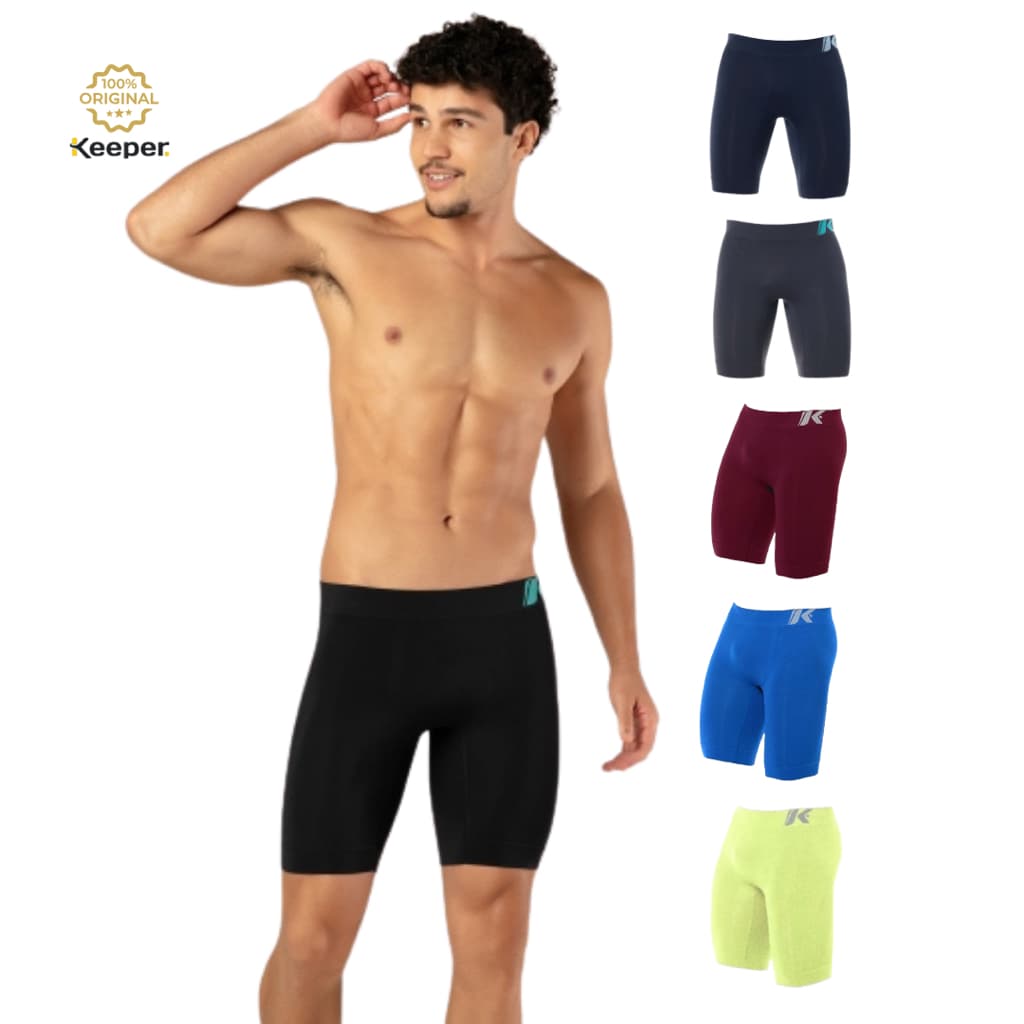 Bermuda Térmica Anti Assadura Corrida Sem Costura Keeper