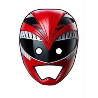 Máscara Dos Power Rangers De E.V.A 3D