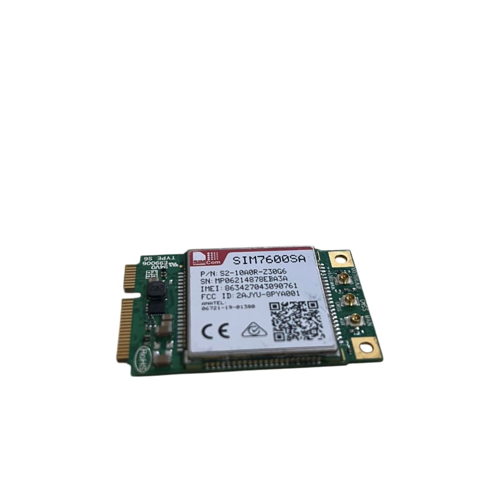 Módulo LTE 4G SIMCom SIM7600SA Mini PCIe