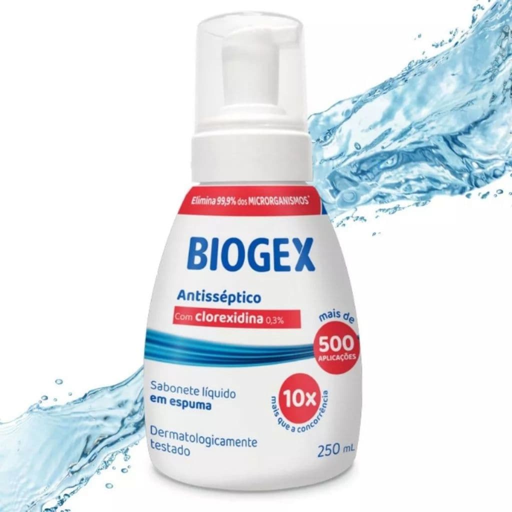Sabonete Líquido Antisséptico Biogex Nutriex - 250 ml