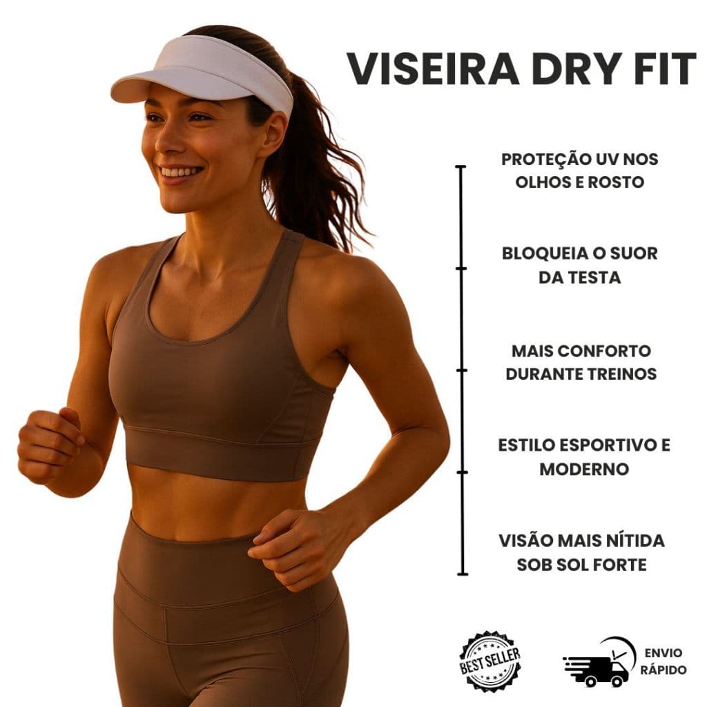 Viseiras Dry Fit Proteção e Estilo para Corrida e Praia
