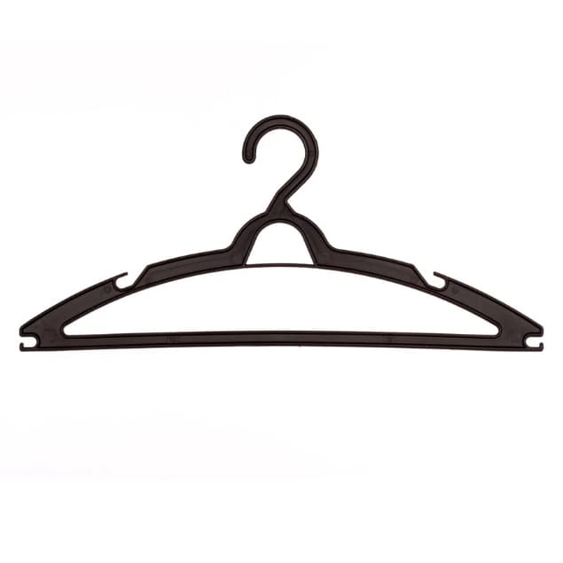 Cabide Adulto Preto 10 - 100 Cabides Reforçados Organizador Roupas Envio Imediato