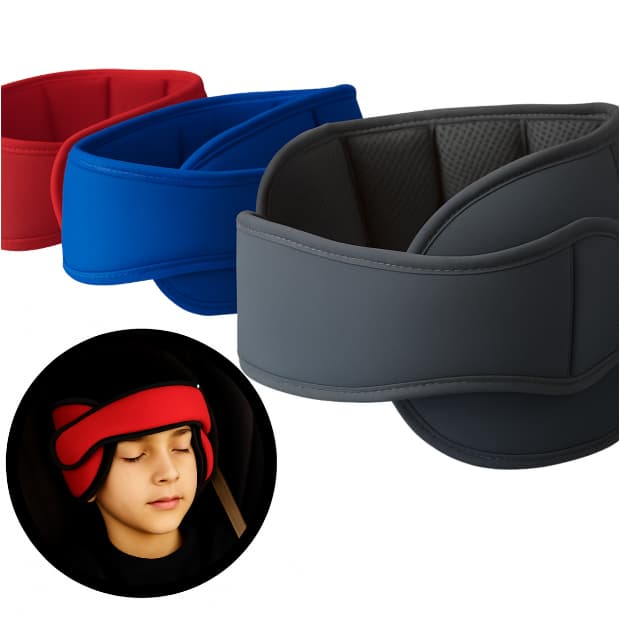 Apoio de Cabeça Infantil Conforto para Cadeirinha e Banco