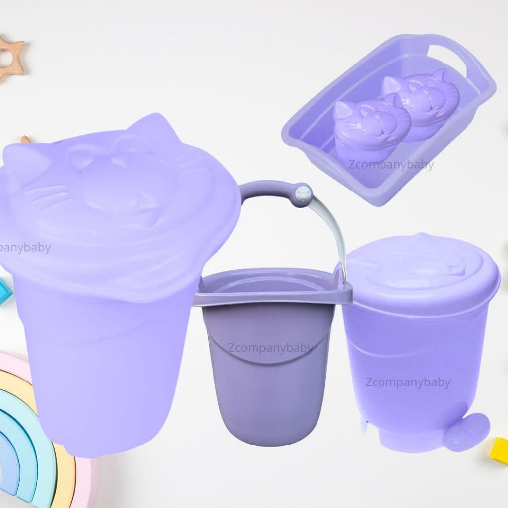 Cesto roupa grande 36 Litros Balde e lixeira organização