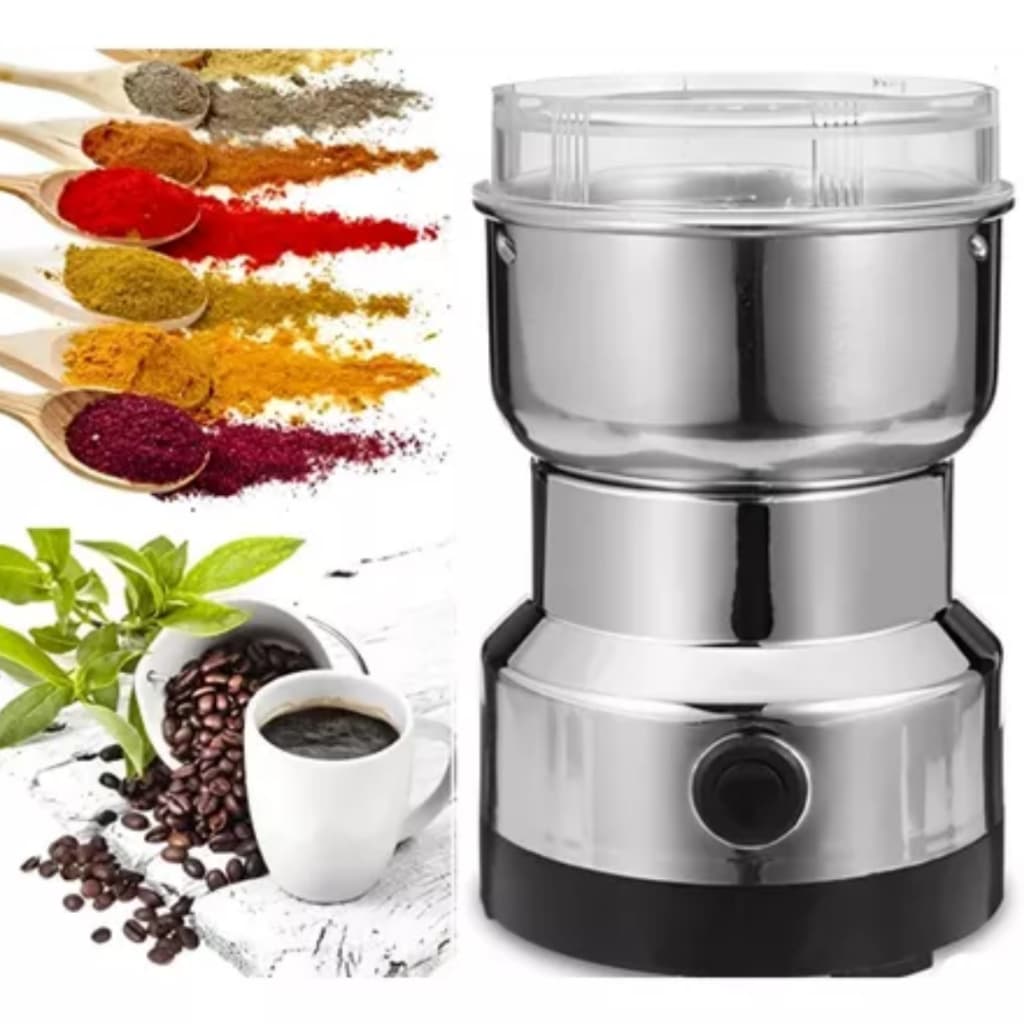 Moedor Triturador De Grãos Café Elétrico 200w 110v Inox