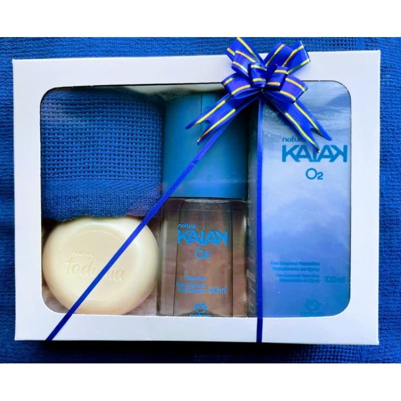 Deo corporal masculino com sabonete e toalhinha! presenteie quem vc ama