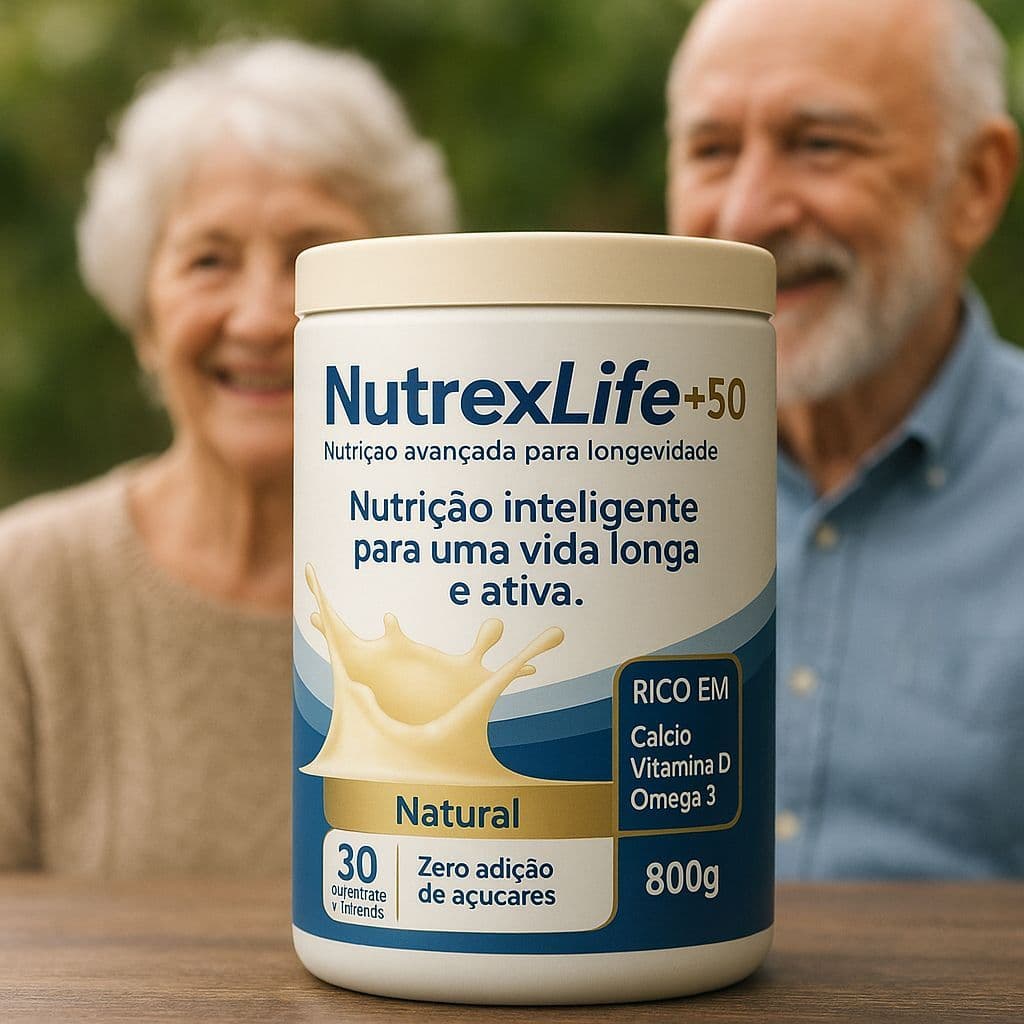 NutrexLife +50 400g Nutrição avançada para longevidade