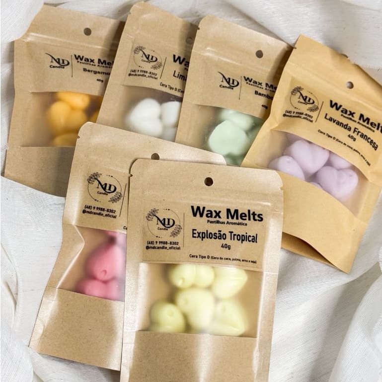 Pastilhas Aromáticas - WAX MELT 40gr