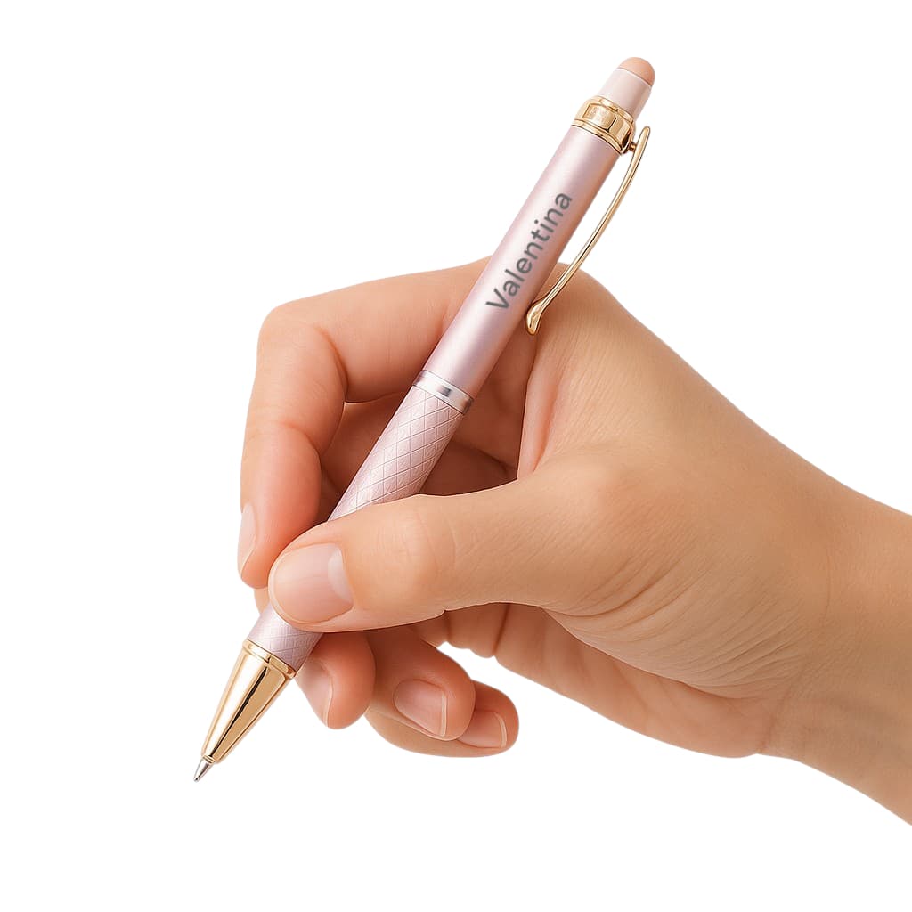 Caneta com Nome Personalizada Metal Luxo Caneta de Presente Médico Professor