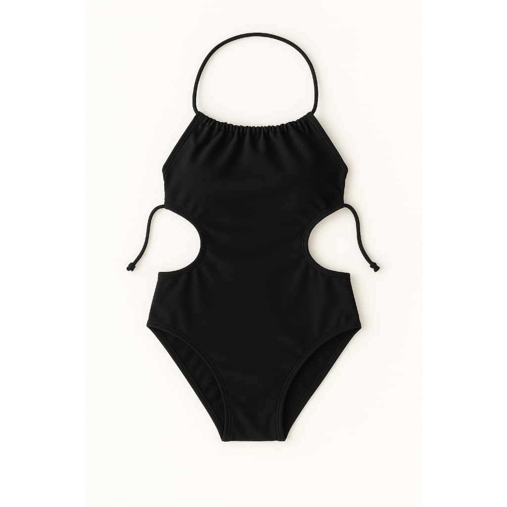 Maiô Biquíni Infantil Bebê Menina Juvenil Feminino Frente Única Moda Praia Natação Liso Suplex Premium Proteção UV50+