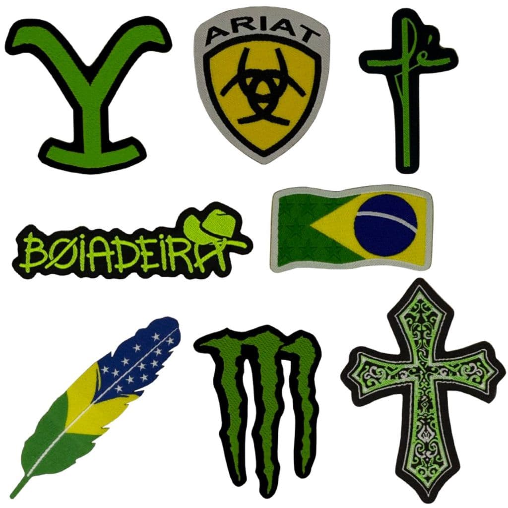 Adesivo para Chapéu Country Bordado