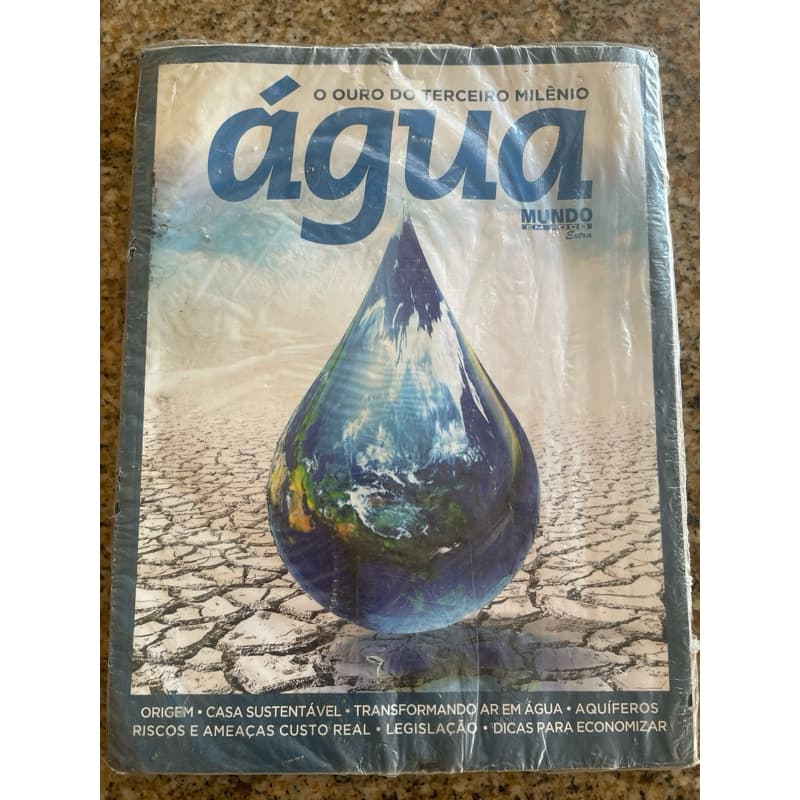 revista o ouro do terceiro milenio agua mundo em foco extra