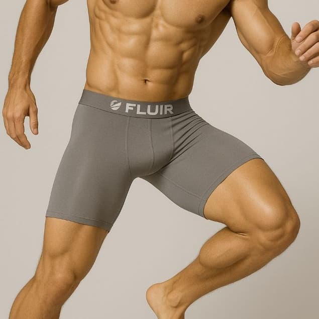 Kit Com 10, 5 ou 3 Cueca Boxer Ciclista Masculino Long Leg Microfibra