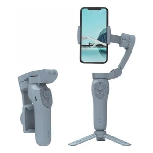 Gimbal Profissional L7c Pro De Celular Vertical Horizontal L Cor Cinza