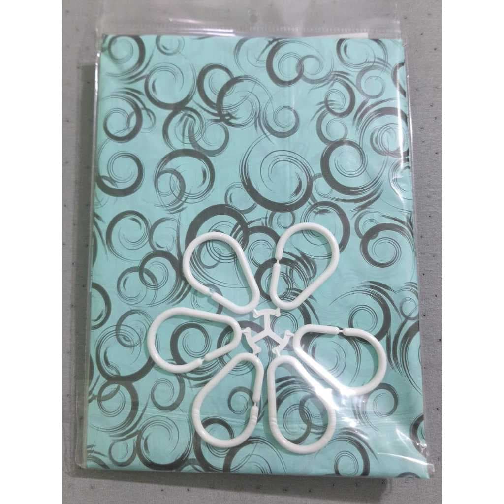 Cortina para box banheiro estampada