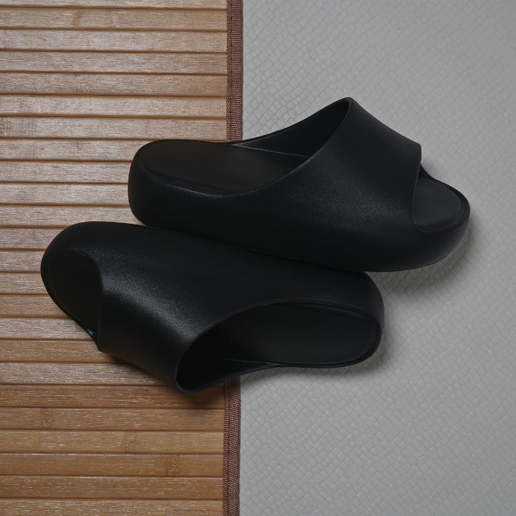 Chinelo Nuvem Feminino Preto Slide Original Ortopédico Promoção