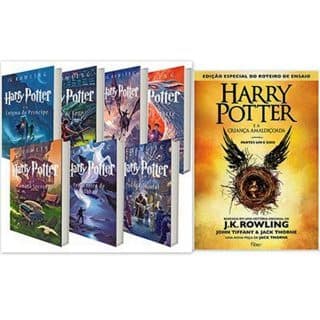 kit livros coleção Harry Potter saga completa 8 livros Digitais Kindle MOBI