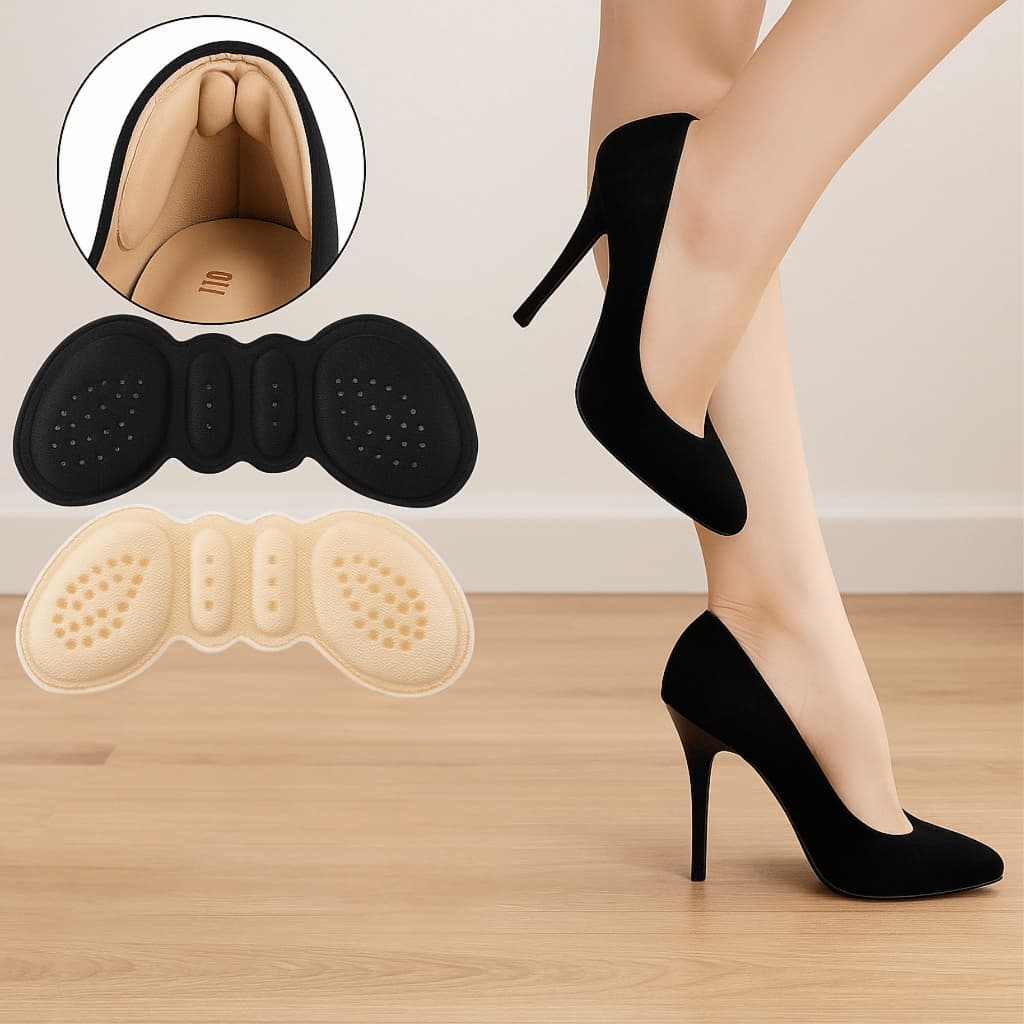 Protetor Calcanhar Palmilha Alívio Da Dor Nos Pés Proteção Esporão Joanete Fascite