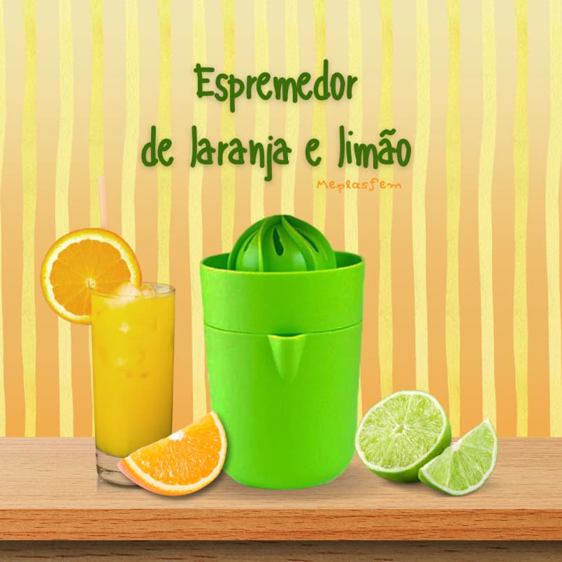 KIT Espremedor de laranja e limão  pratico - individual 250ml