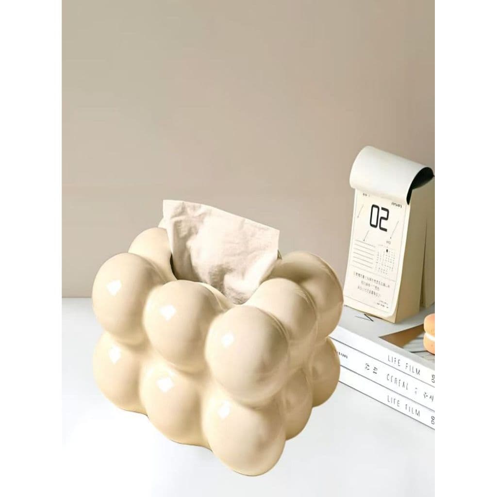 Porta Lenço Guardanapo Caixa Moderno Retangular Casa Decoração 19.5 cm