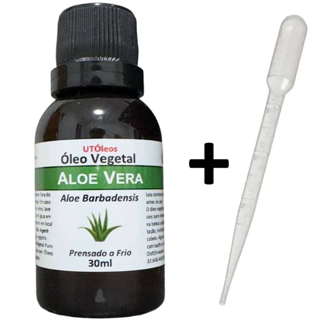 Óleo Vegetal Aloe Vera 30ml Para cremes, sabonetes e cosméticos em geral