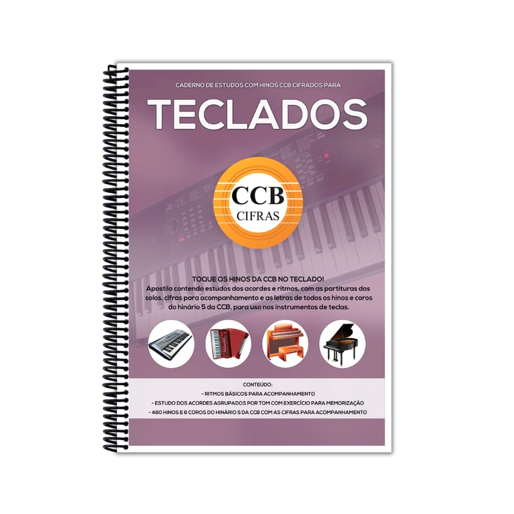 Hinário CCB Cifras - Teclados