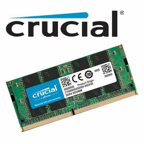Memória RAM Crucial 16GB DDR4 3200MHz - SODIMM para Notebook Crucial DDR4