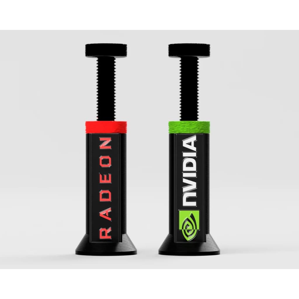 Suporte Ajustável Vertical Para Placa de Video GPU HD PC Colorido