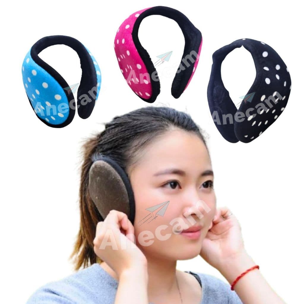 Kit 3 Unidades Protetor Aquecedor Ouvido Feminino Inverno Homem Mulher Bem Quentinho Pelúciado