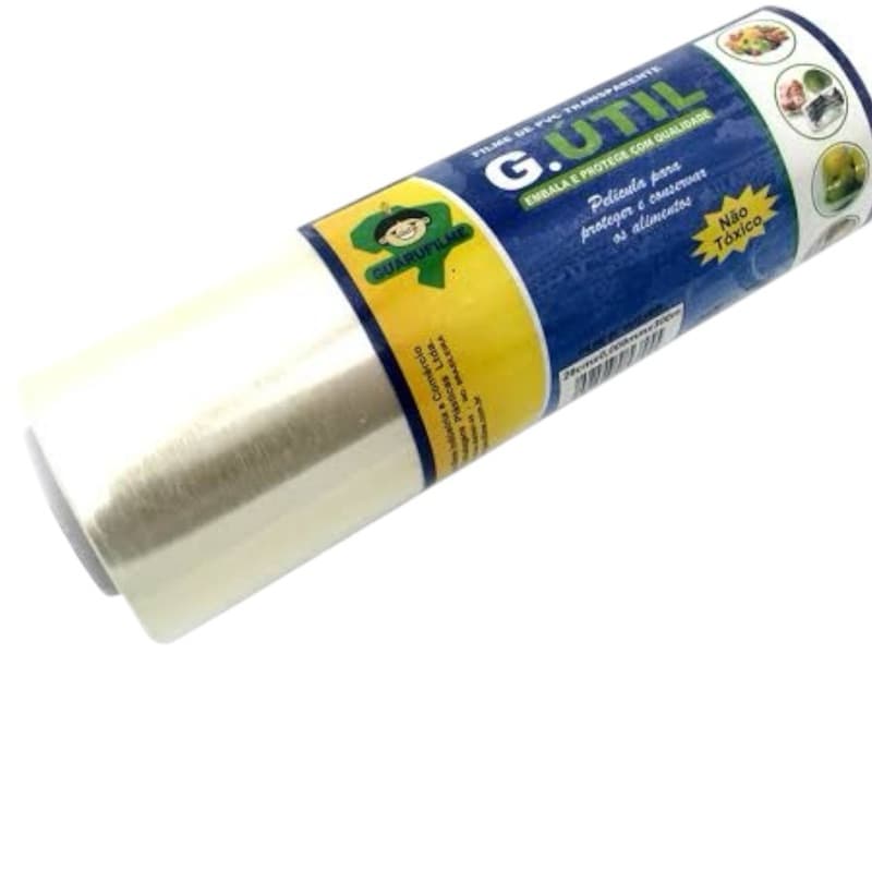 Bobina Filme Pvc Lusafilm Guarufilme Plástico 28CmX300m alimentos cozinha protetor Tatuagem Tattoo