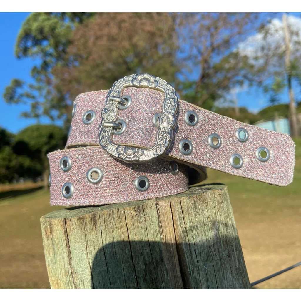 Cinto Country Infantil Boiadeira De Ilhos Brilhante Rodeio Festa Junina Vaqueijada !!