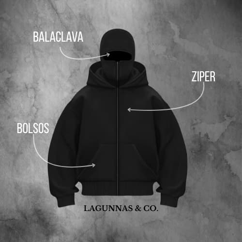 jaqueta para motoboy , frio, inverno , com balaclava e capuz lagunnas