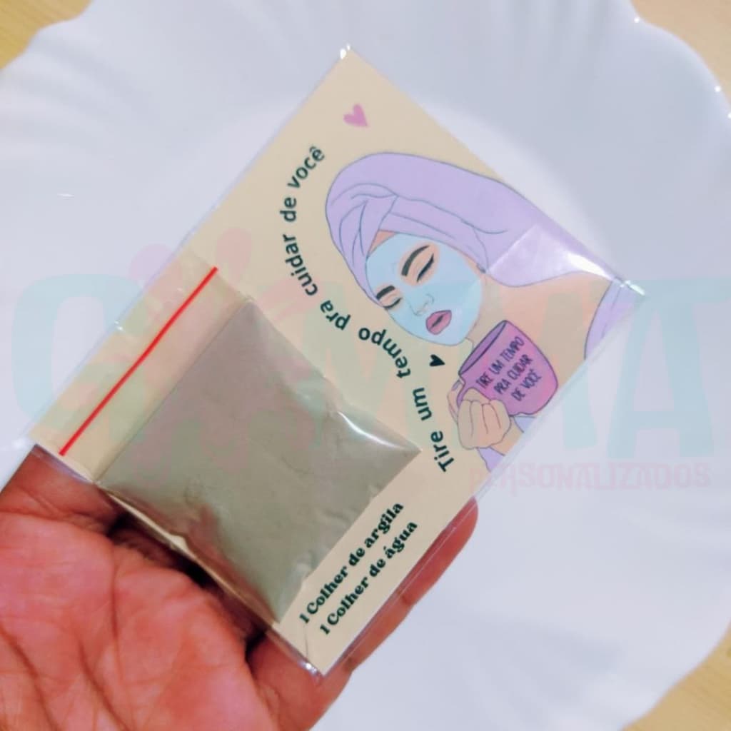 Mimos para clientes 50 unidades - Sachês de Argila