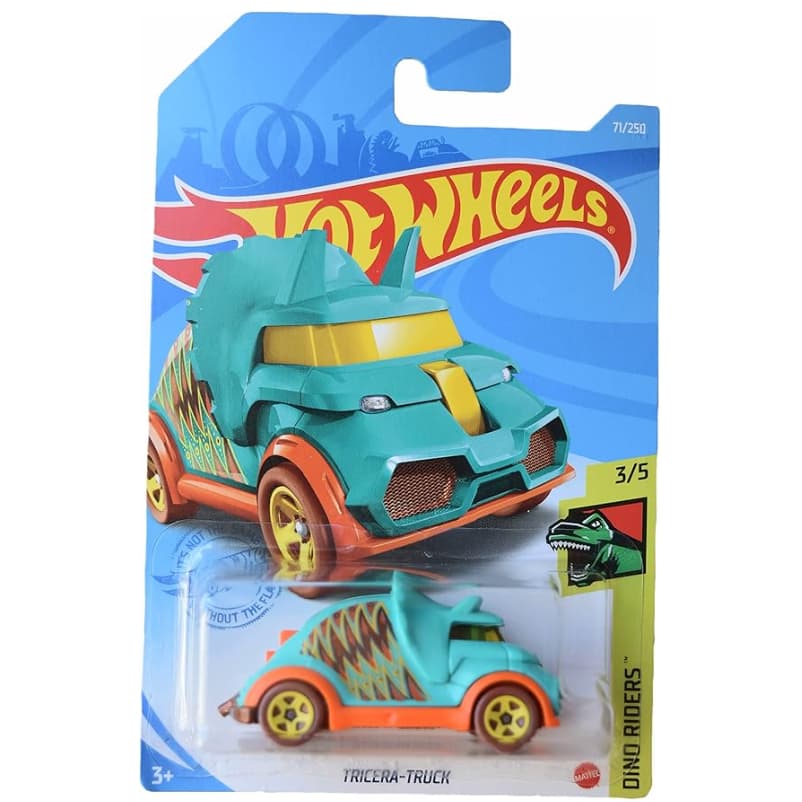 hot wheels carro Tricera Truck - hot whells lets race (velocidade máxima) série netflix