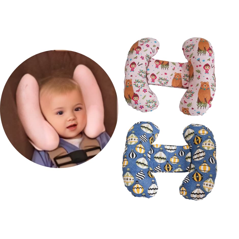 Almofada Pescoço Bebe para Bebe Conforto Anatomico Almofada Cabeça Bebe