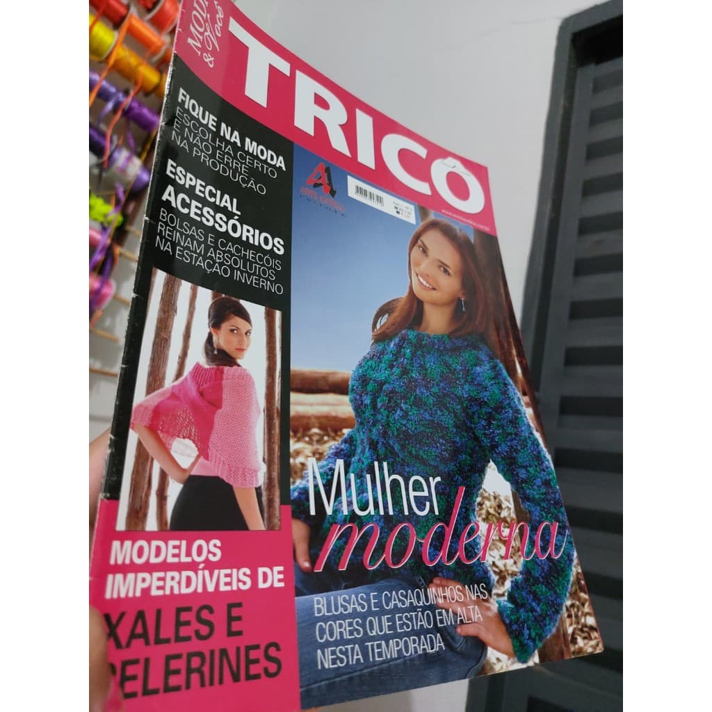 Revista Artesanato Moda e Você Tricô Ano 1 Nº 3