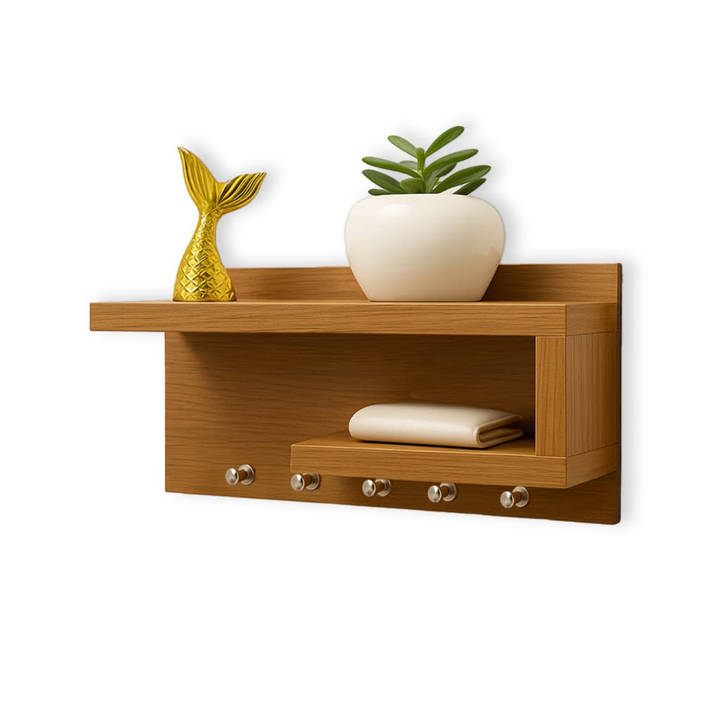 Porta Chaves Carteira Óculos MDF