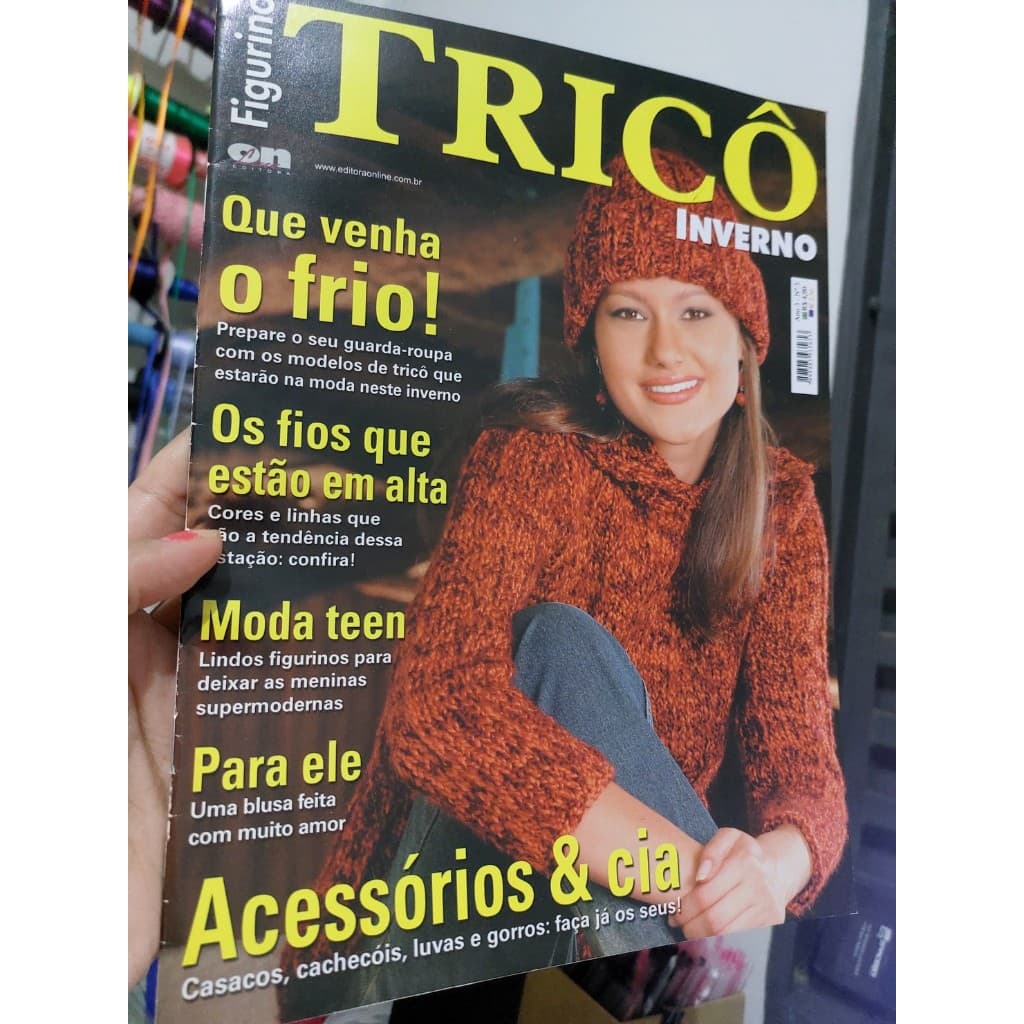 Revista Figurino Tricô Inverno