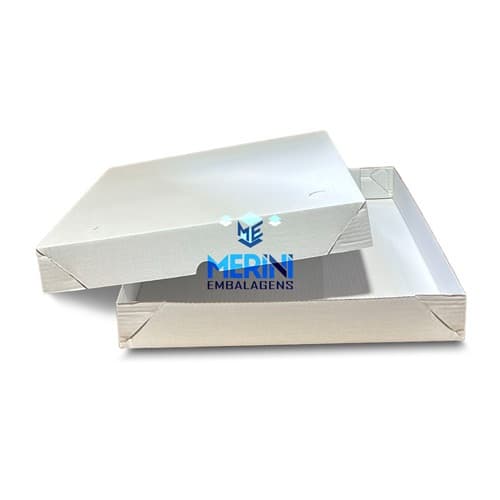 CAIXA TRANSPORTE 100 DOCES OU SALGADOS 35X35X5 CM - 10 UNI