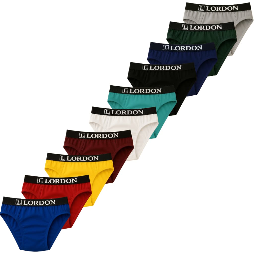 Kit 10 Cuecas Slip Infantil Juvenil Microfibra Tradicional 01 A 12 Anos