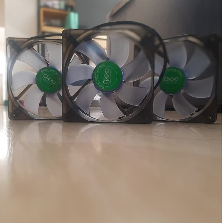 Ventoinha Cooler AVC 120mm Silenciosa 12V 0.10A Alta Performance