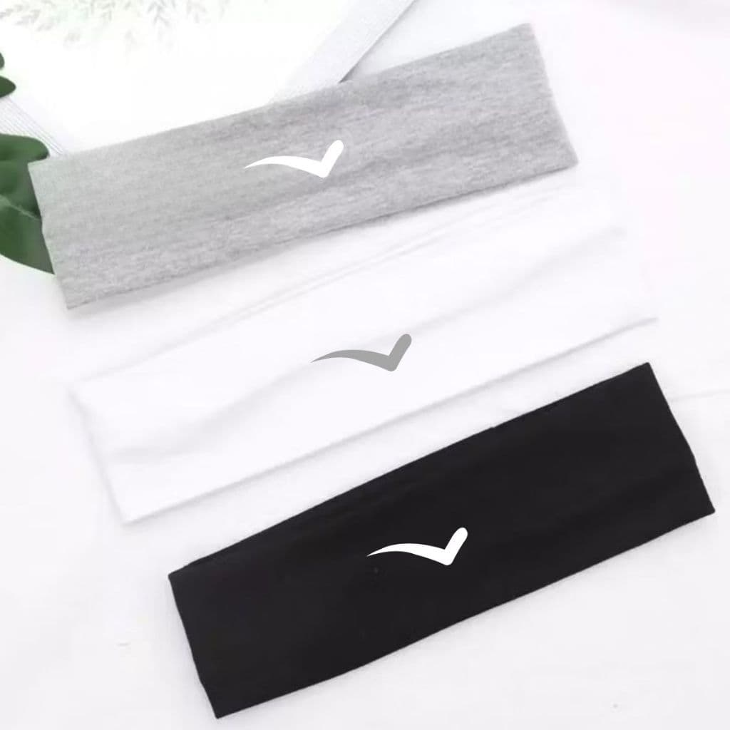 Kit com 2 testeiras fênix anti suor faixa para cabelo envio em 24h esportes