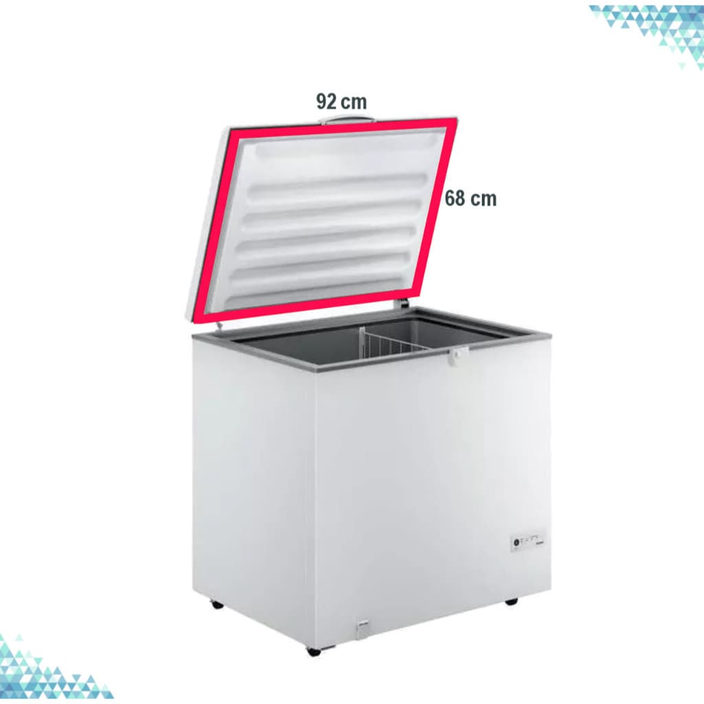 Borracha Gaxeta Para Consul Cha31c Freezer Horizontal 92x68