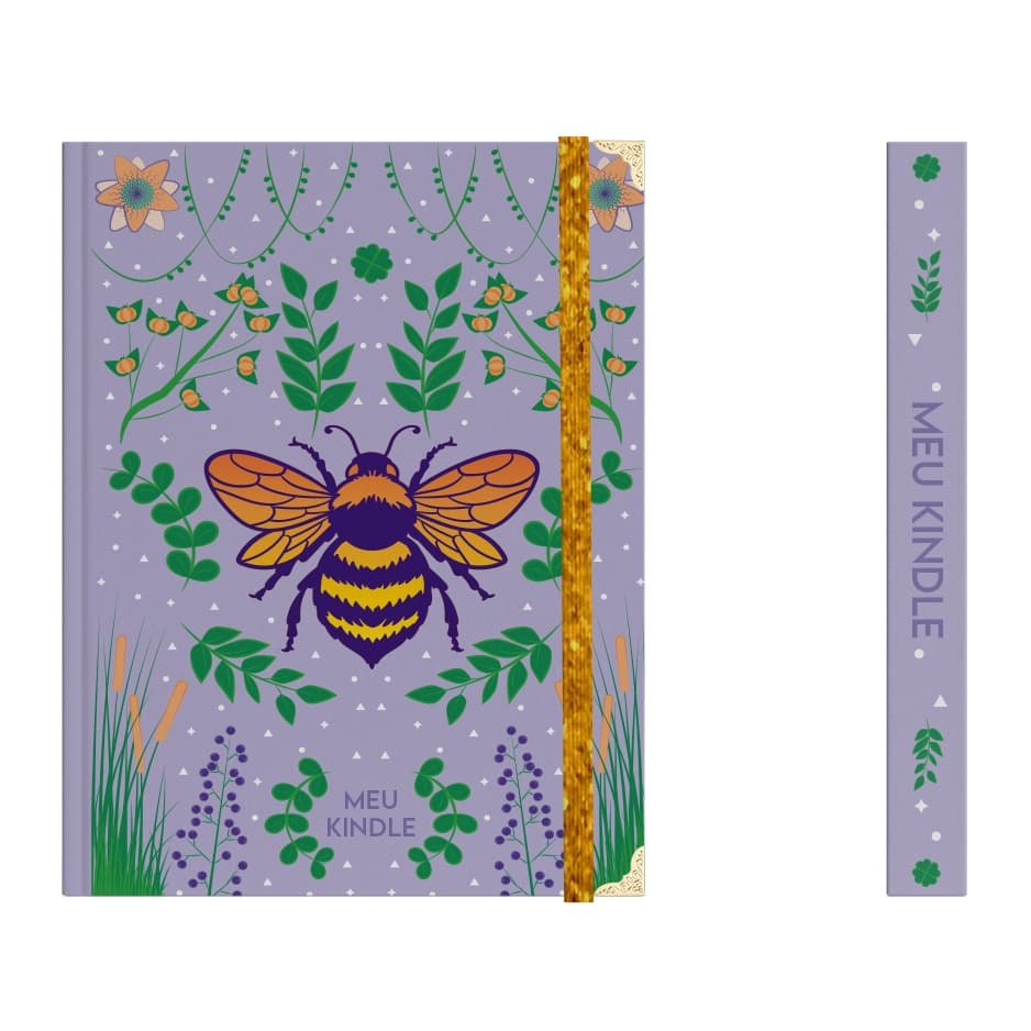 Capinha de Kindle Tales - Borboleta, Mariposa e Abelha