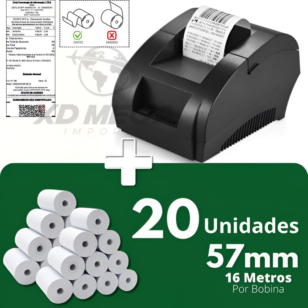 Impressora Termica Cupom Nao Fiscal 58mm Pc Bivolt - Pronta entrega